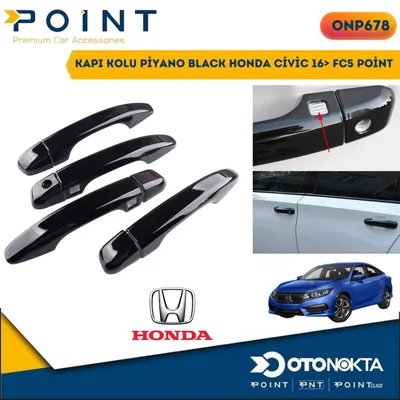 Kapı Kolu Piyano Black Honda Civic 16+ FC5