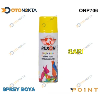 Boya Sarı Sprey