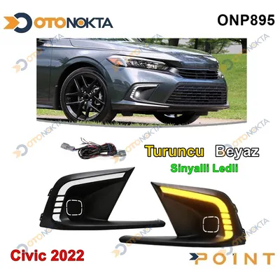 Sis Lambası Honda Orjina Sinyalli Ledli Civic 2022