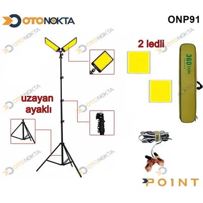 Off Road Kamp Ayaklı LED Beyaz 12V