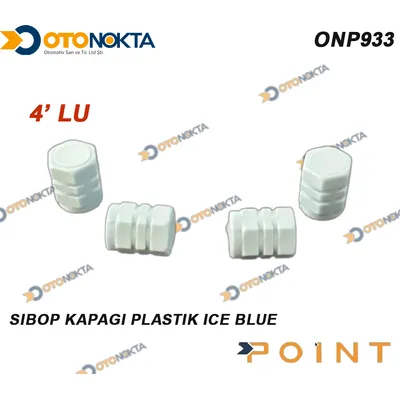 Sibop Kapağı 4'lü Plastik İce Blue