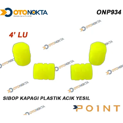 Sibop Kapağı 4'lü Plastik Açık Yeşil