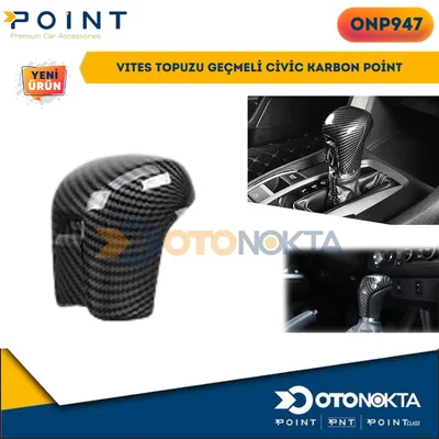 Vites Topuzu ABS Geçmeli Civic 2021+ Karbon