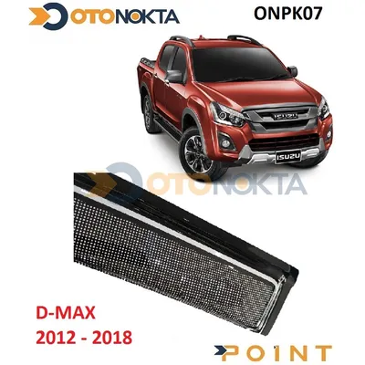 Cam Rüzgarlığı Benekli Siyah Isuzu D-Max 2012-2018