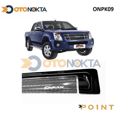 Cam Rüzgarlığı Benekli Siyah Isuzu D-Max 04-12