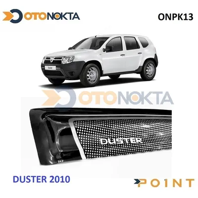 Cam Rüzgarlığı Benekli Siyah Dacia Duster 2010