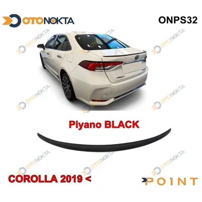 Spoyler Anatomi Piyano Siyah Toyota Corolla 19-2020