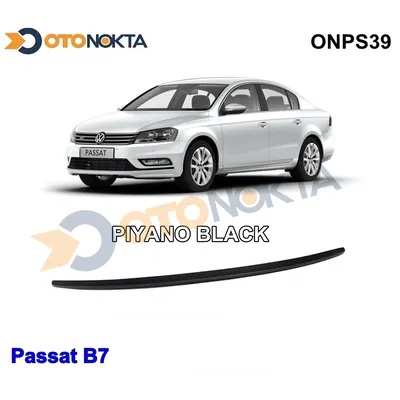 Spoyler Anatomi Piyano Siyah Volkswagen Passat B7