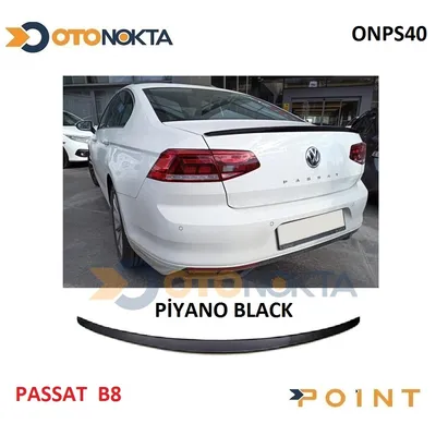 Spoyler Anatomi Piyano Siyah Volkswagen Passat B8 B8,5