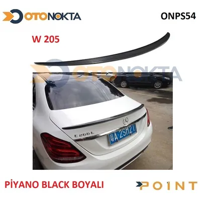 Spoyler Anatomi Piyano Siyah Mercedes C180 W205