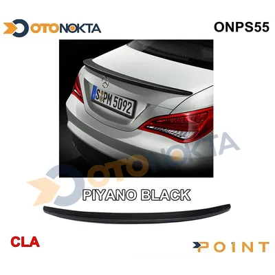 Spoyler Anatomi Piyano Siyah Mercedes Cla