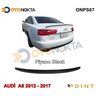 Spoyler Anatomi Piyano Siyah Audi A6 12-17