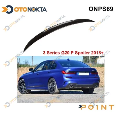 Spoyler Anatomi Piyano Siyah BMW G20 Sport