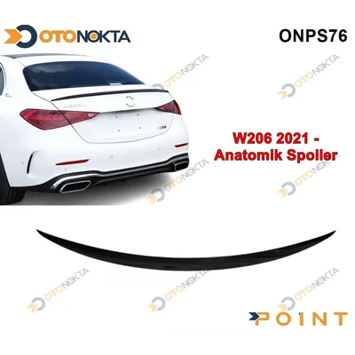 Spoyler Anatomi Piyano Siyah Mercedes W206 2021+