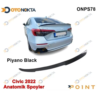 Spoyler Anatomi Piyano Black Honda Civic 2022+