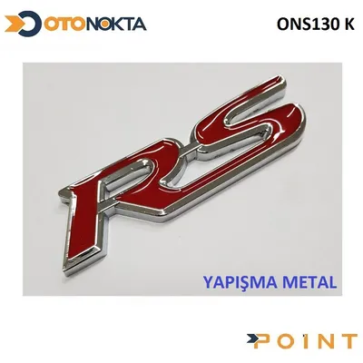 Arma Metal Yapışma RS Kırmızı