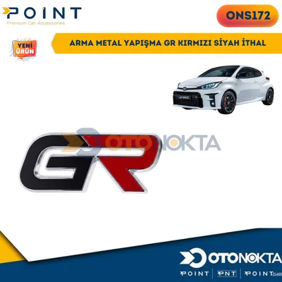 Arma Metal Yapışma gr Kırmızı Siyah