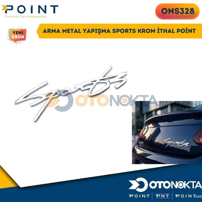 Arma Metal Yapışma Sports Krom