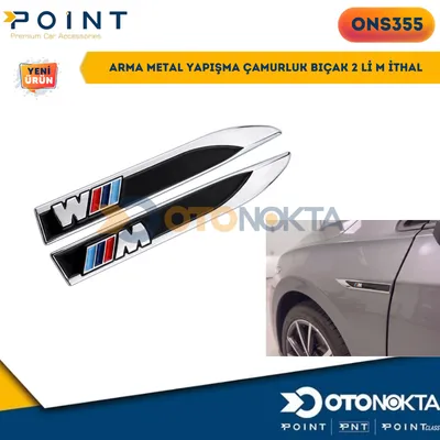 Arma Metal Yapışma Çamurluk Bıçak 2'li M
