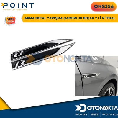 Arma Metal Yapışma Çamurluk Bıçak 2'li R