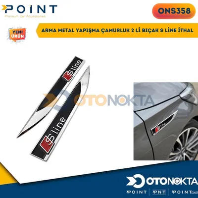 Arma Metal Yapışma Çamurluk 2'li Bıçak S Line