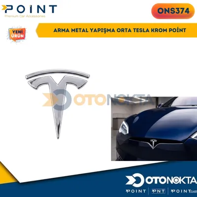 Arma Metal Yapışma Orta Tesla Krom