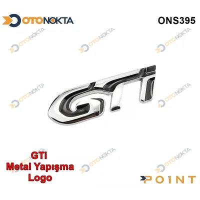 Arma Metal Yapışma Gti Krom Siyah
