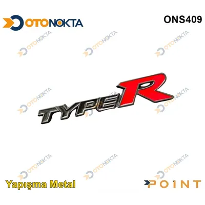 Arma Metal Yapışma Typer Kırmızı-Siyah