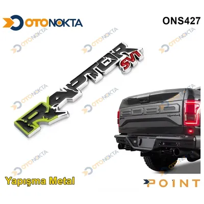 Arma Metal Yapısma Raptor Yeşil Siyah