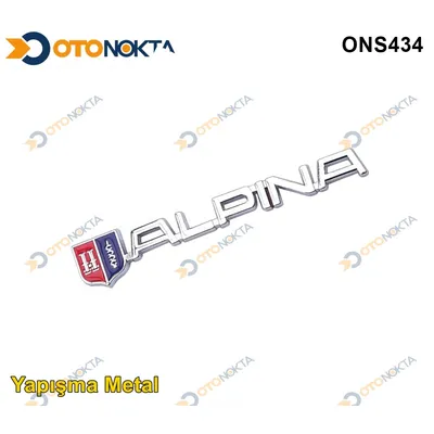 Arma Metal Yapışma Alpina Krom