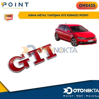 Arma Metal Yapışma GTI Kırmızı – görsel 2