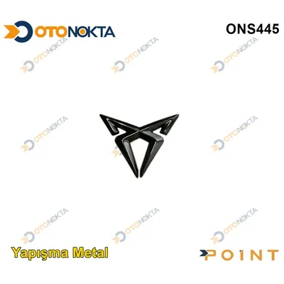 Arma Metal Yapışma Cupra Siyah
