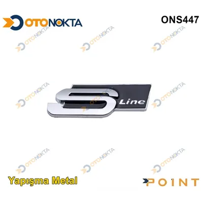 Arma Metal Yapışma S Line Siyah