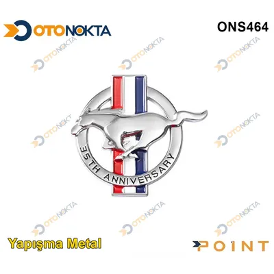 Arma Metal Yapışma Yuvarlak At