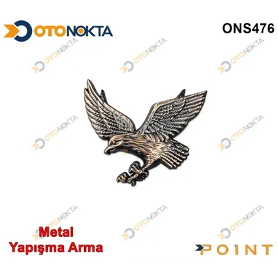 Arma Metal Yapışma Mini Kartal Bronz