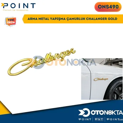 Arma Metal Yapışma Chalanger Gold