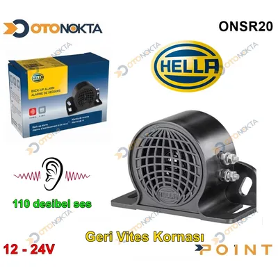 Siren Geri Vites Forklift Kaliteli 9V-48V Hella