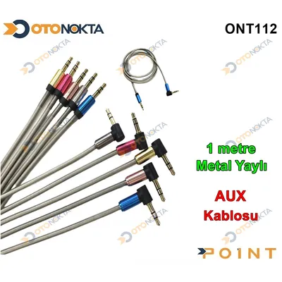 Aux Kablosu 1 Metre Kaliteli