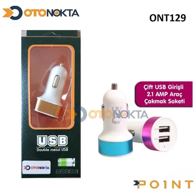 USB Şarj Çakmak Ucu Tekli