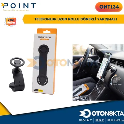 Telefon Tutucu Uzun Kollu Dönerli Yapışmalı