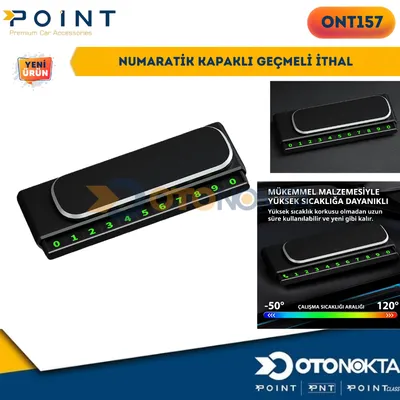 Numaratik Kapaklı Geçmeli