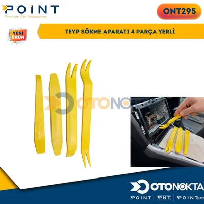 Teyp Sökme Aparatı 4 Parça