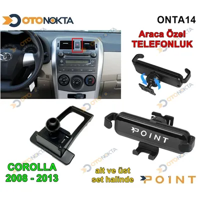 Araca Özel Telefon Tutucu Toyota Corolla 2008-2013