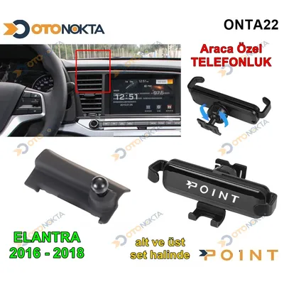 Araca Özel Telefon Tutucu Hyundai Elantra 16-20
