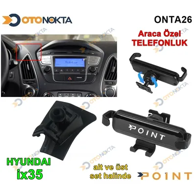 Araca Özel Telefon Tutucu Hyundai X35 2010-2015