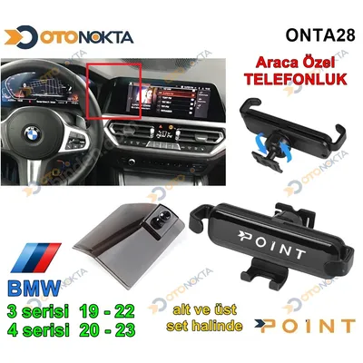 Araca Özel Telefon Tutucu BMW 3-4 Seri 19-23