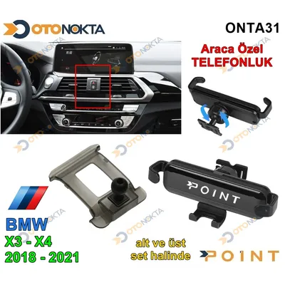 Araca Özel Telefon Tutucu BMW X3-X4 2018-2021