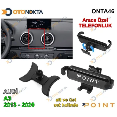Araca Özeltelefon Tutucu Audi A3 2013-2020