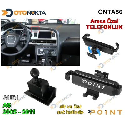 Araca Özel Telefon Tutucu Audi A6 2005-2011