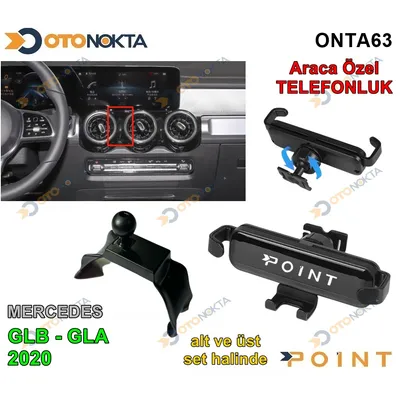 Araca Özel Telefon Tutucu Mercedes Glb / Gla 2020